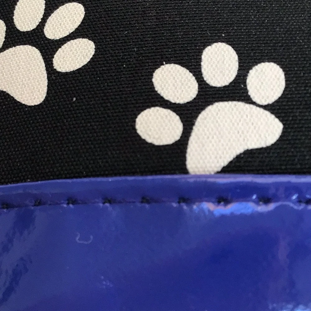Paw Print It’s Your Duty Pick‎ Up Bag Dispenser Zip Pouch Wristlet  NWT
